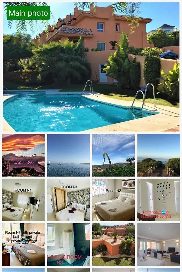Marbella Deluxe Rooms In Royal Cabopino Townhouse Spain